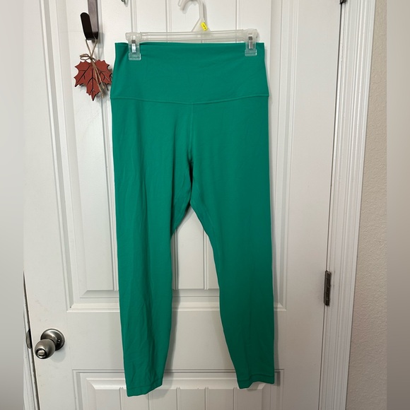 Lululemon Align High-Rise Pant 25" Maldives Green size 10 - Picture 4 of 8